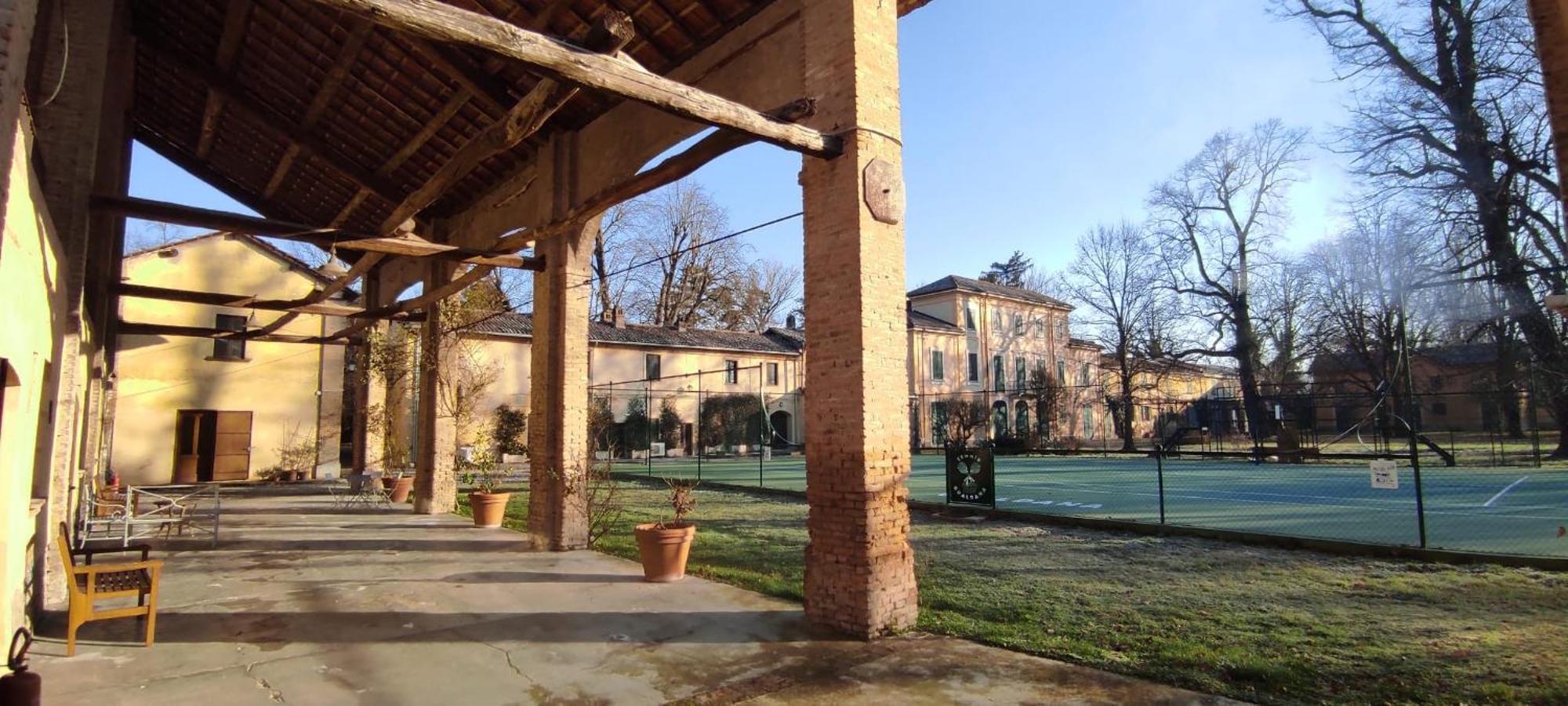 Agriturismo Le Corti Della Gualdana โวเกรา ภายนอก รูปภาพ